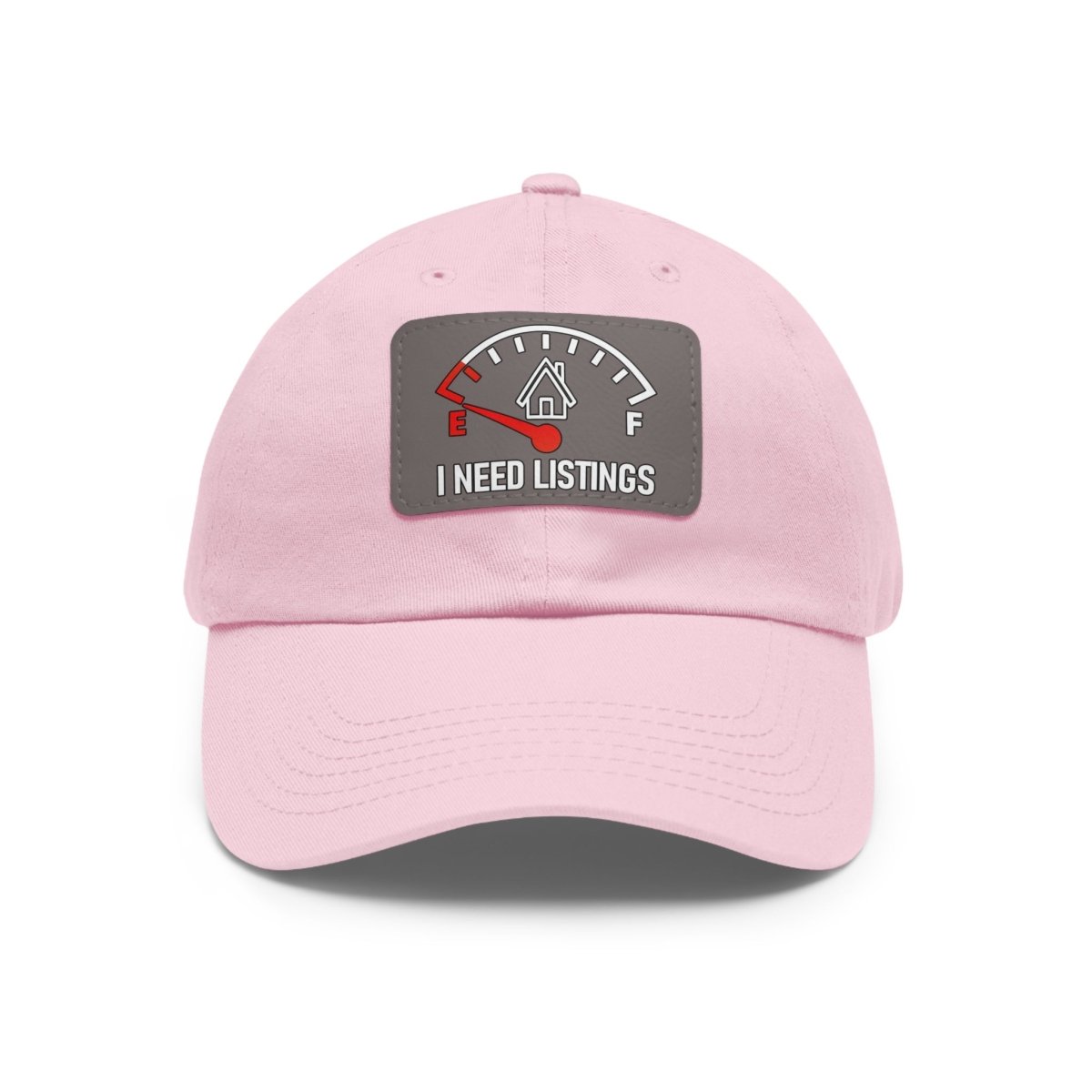 I Need Listings Hat with Leather Patch - Hats | ShirtyAgents