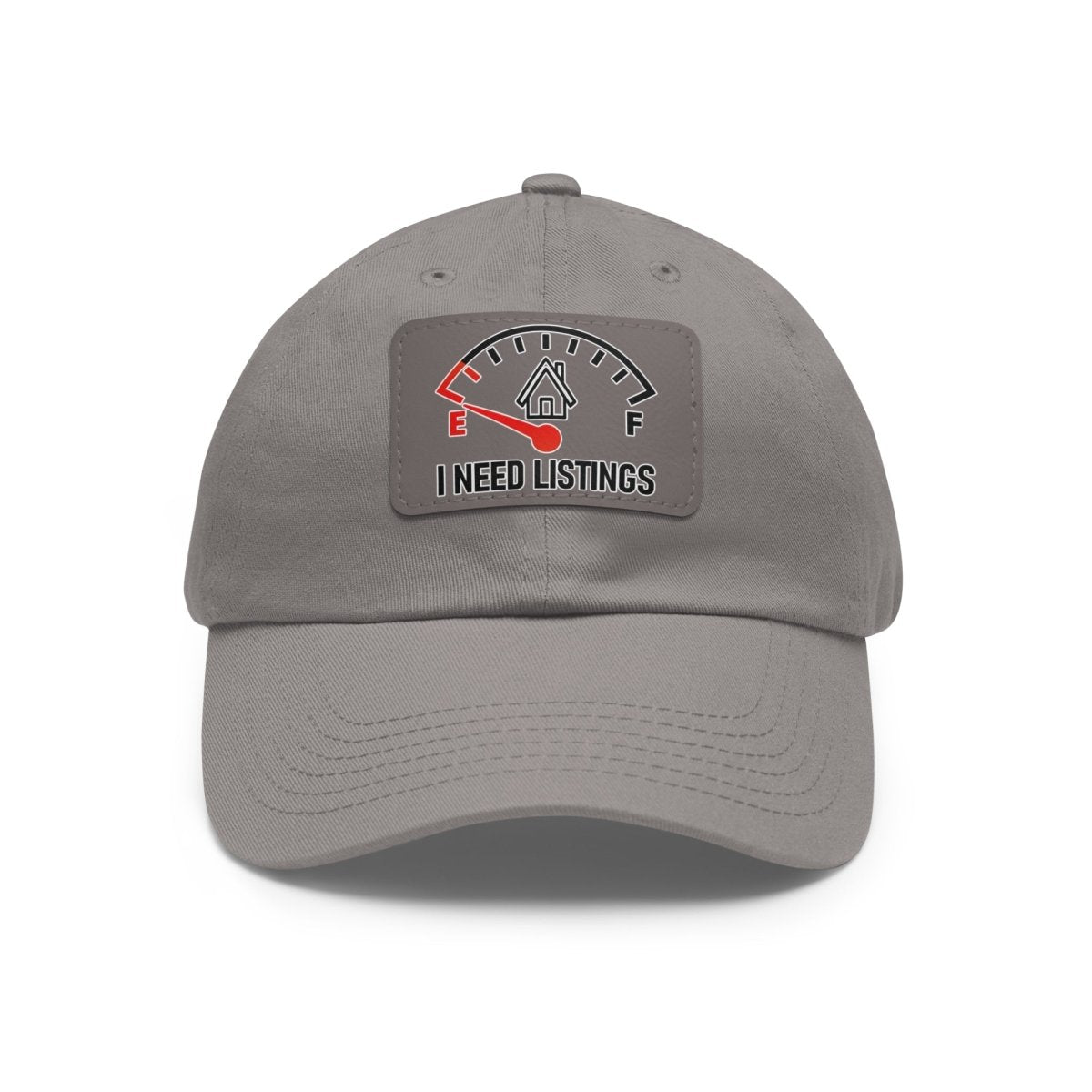 I Need Listings Hat with Leather Patch - Hats | ShirtyAgents