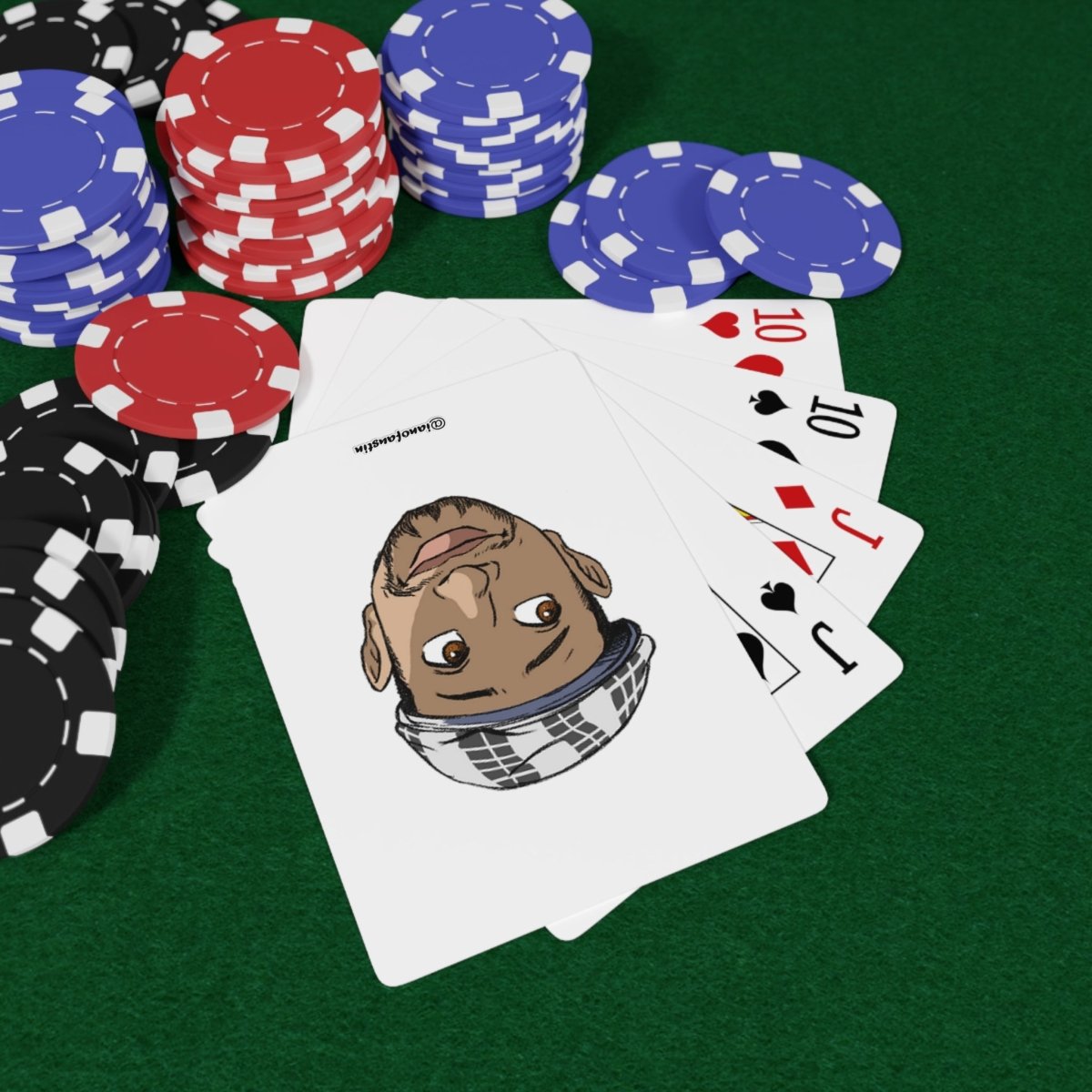 ianofaustin Head Logo Card Deck - Paper products | ShirtyAgents