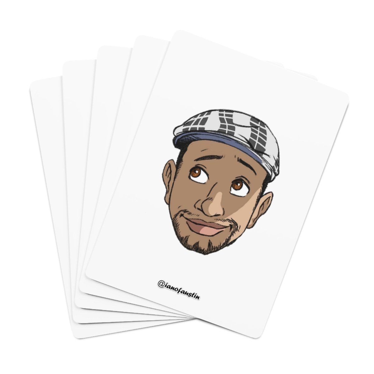 ianofaustin Head Logo Card Deck - Paper products | ShirtyAgents