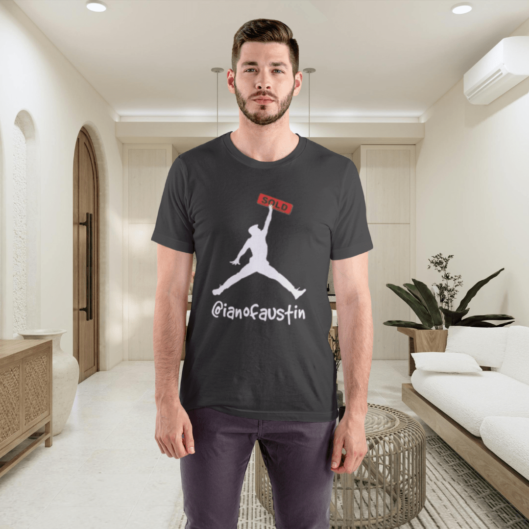 Jumpman Sold Double Jump ianofaustin - T-Shirt | ShirtyAgents