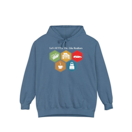 Let's Settle This Like Realtors Hoodie - Hoodie | ShirtyAgents