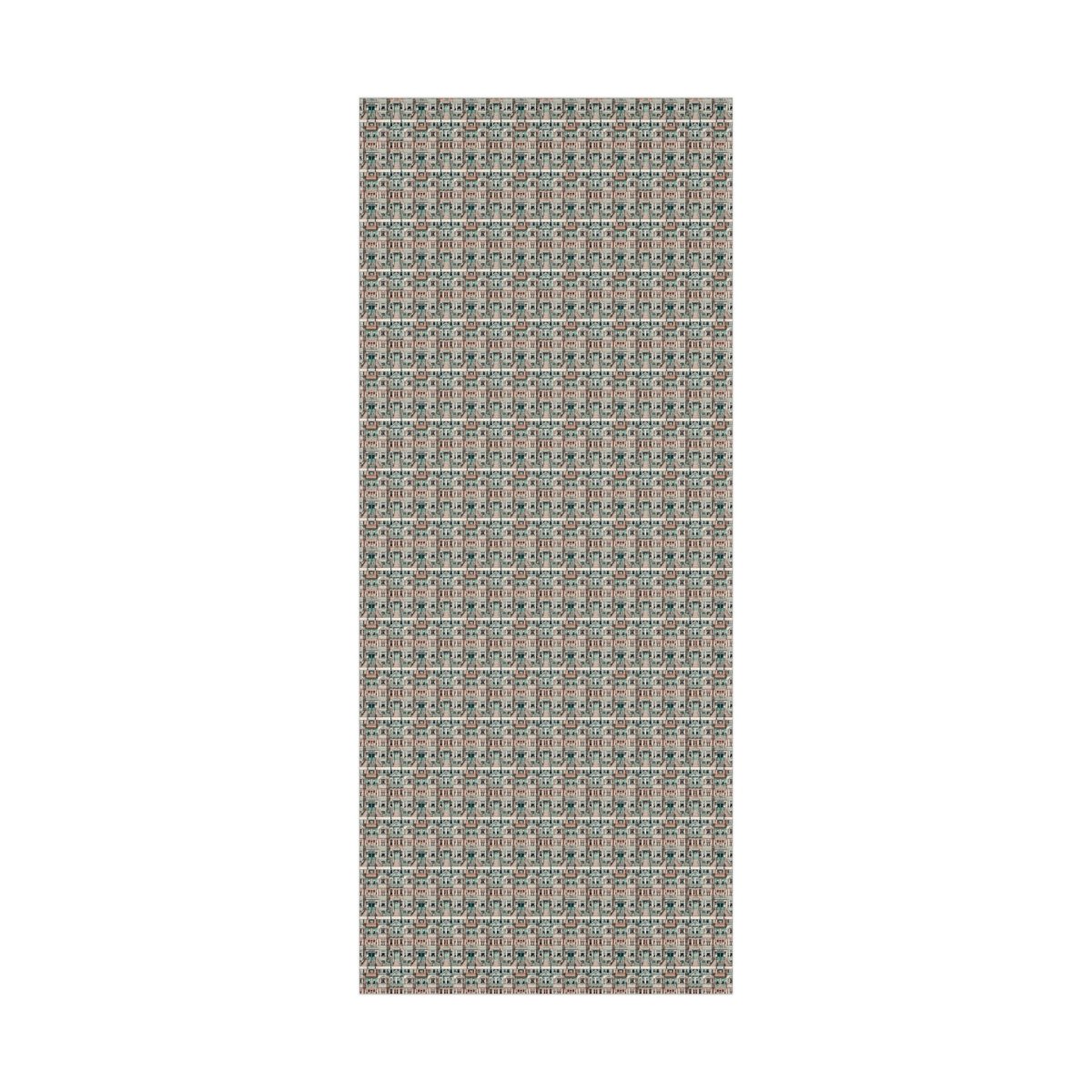 Modern Neighborhood Wes Anderson Style Gift Wrap - Home Decor | ShirtyAgents