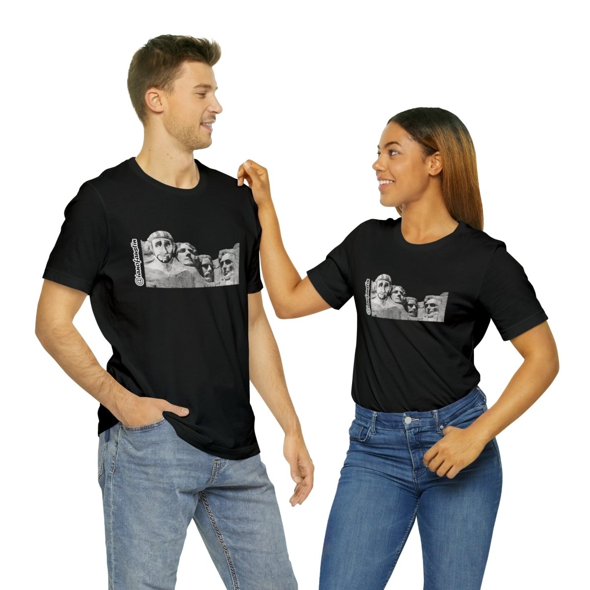 Mount Rushmore's 6th Head #ianofaustin - T-Shirt | ShirtyAgents