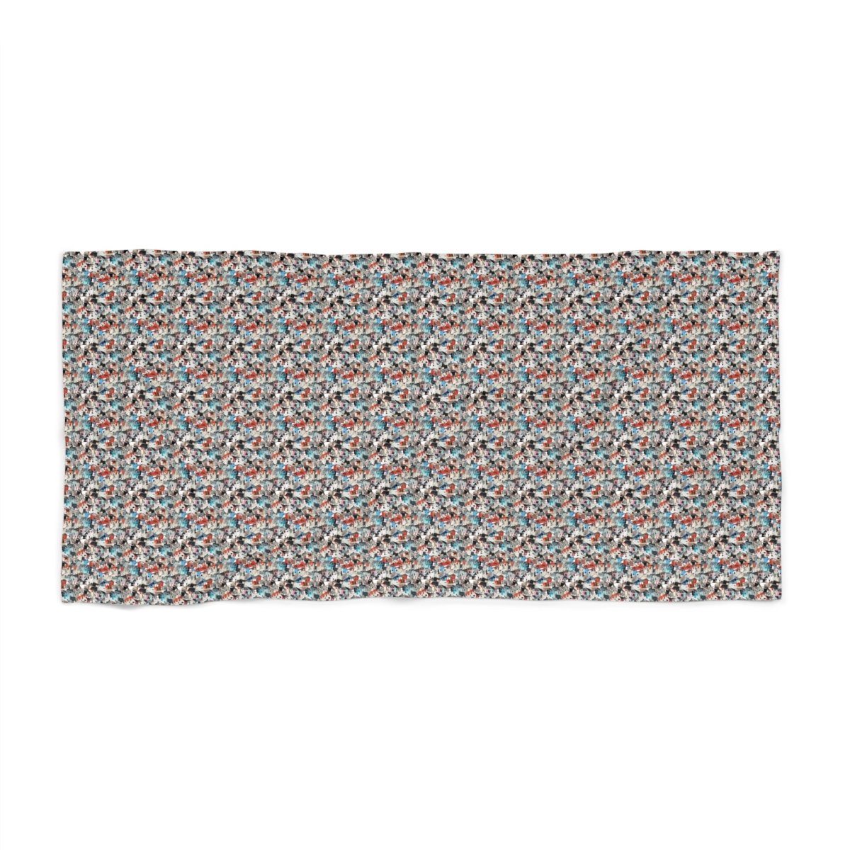 Neighborhood Collage Trash Polka Beach Towel - Home Decor | ShirtyAgents