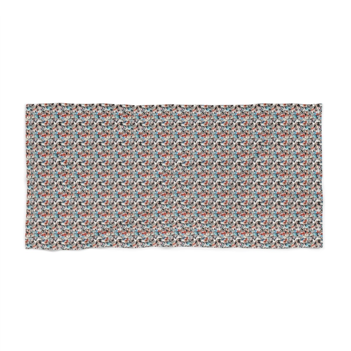Neighborhood Collage Trash Polka Beach Towel - Home Decor | ShirtyAgents