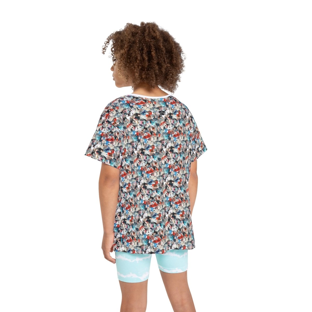 Neighborhood Collage Trash Polka – Kids Tee - All Over Prints | ShirtyAgents
