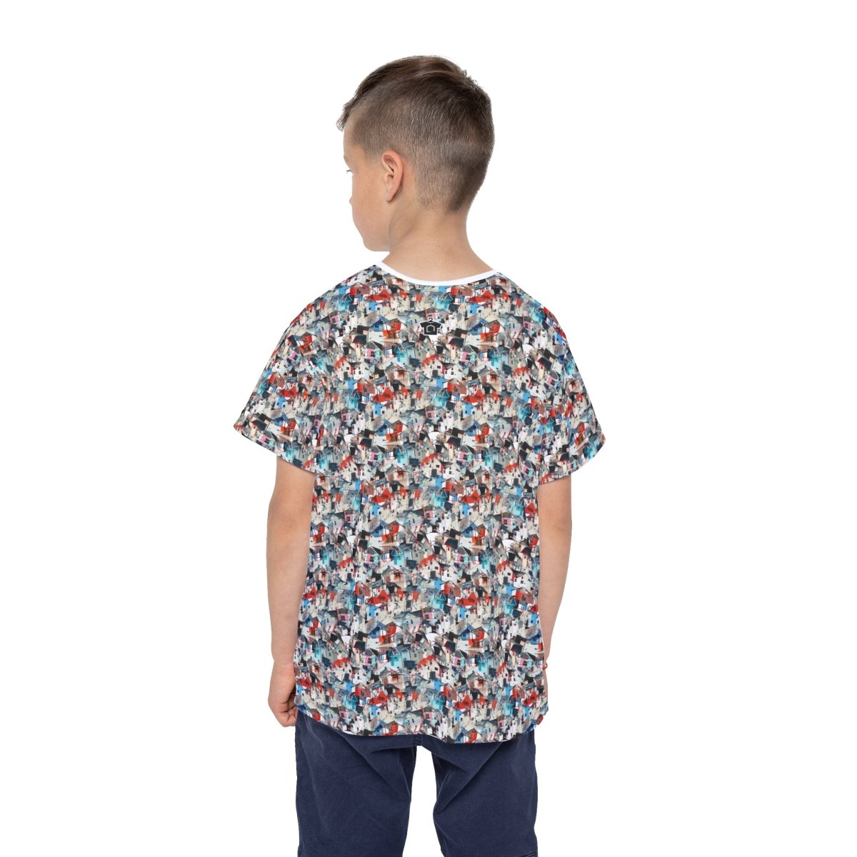 Neighborhood Collage Trash Polka – Kids Tee - All Over Prints | ShirtyAgents