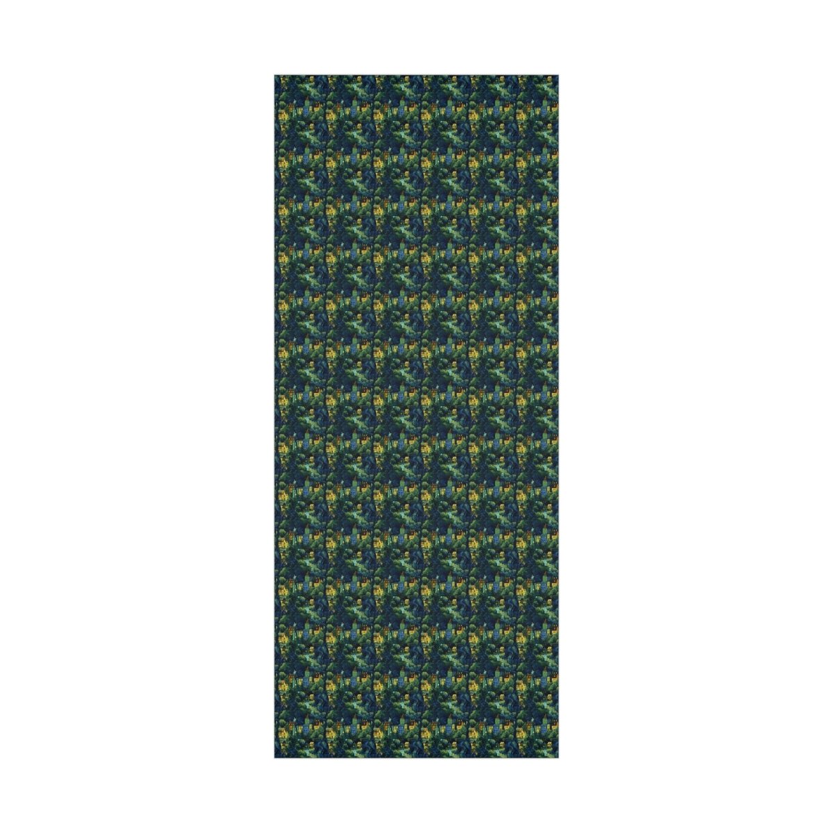 Neighborhood Collage Van Gogh Style Gift Wrap - Home Decor | ShirtyAgents