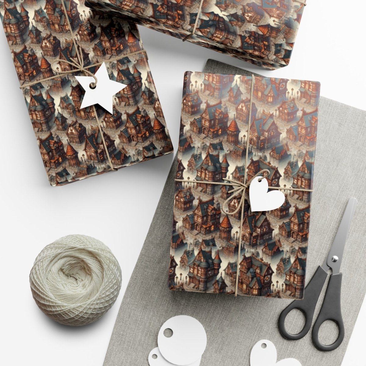 Neighborhood D&D Style Gift Wrap - Home Decor | ShirtyAgents