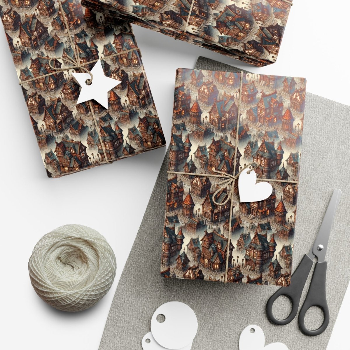 Neighborhood D&D Style Gift Wrap - Home Decor | ShirtyAgents