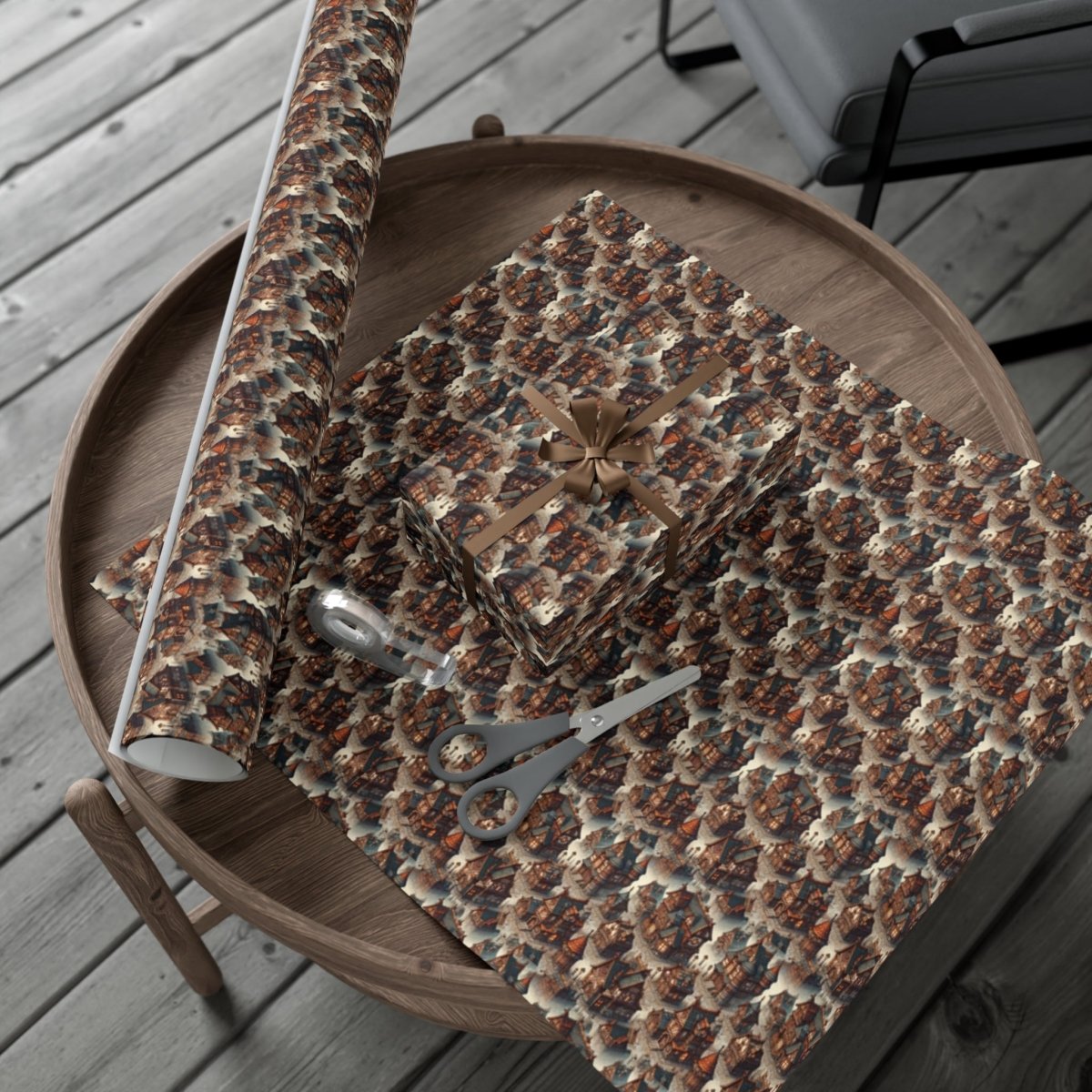 Neighborhood D&D Style Gift Wrap - Home Decor | ShirtyAgents