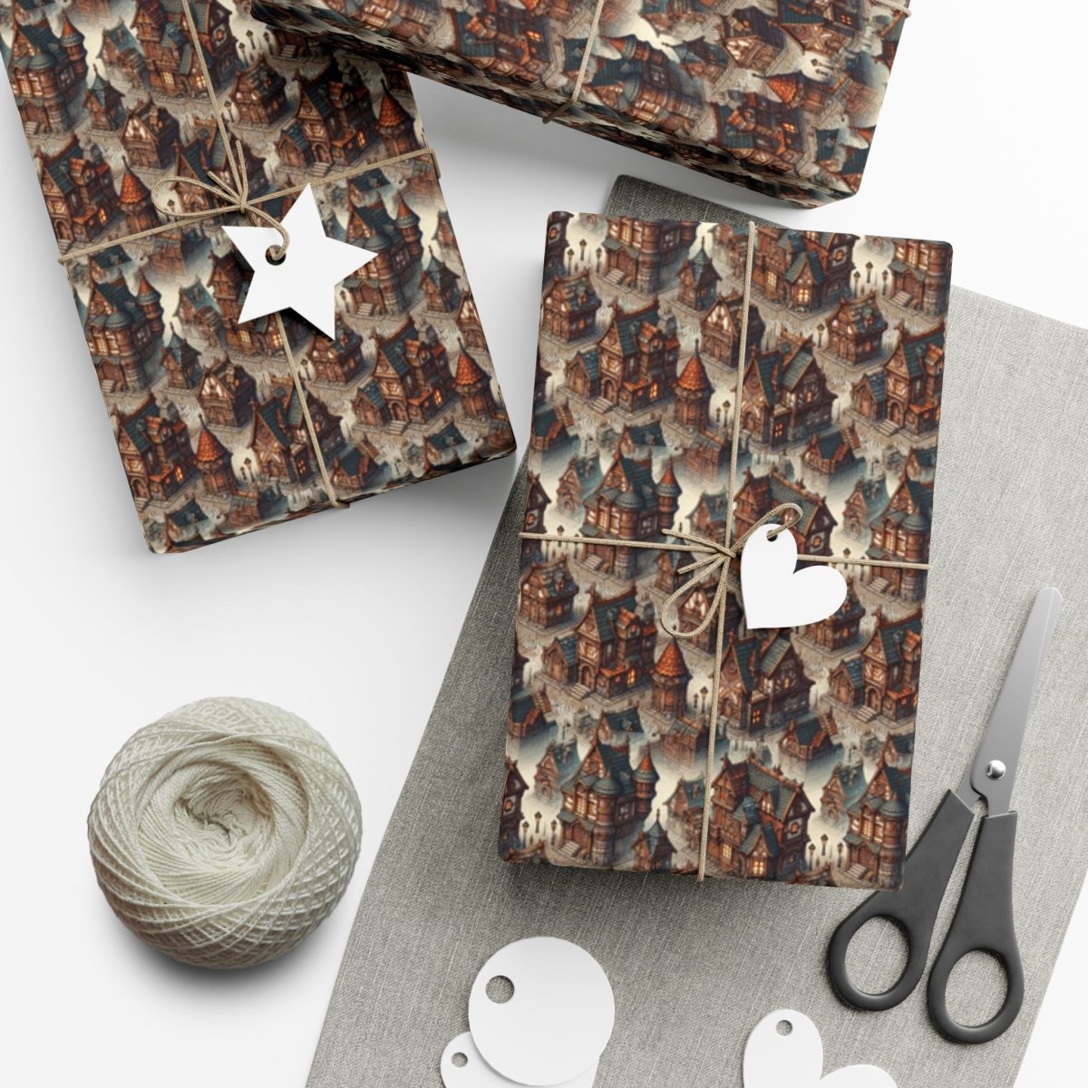 Neighborhood D&D Style Gift Wrap - Home Decor | ShirtyAgents