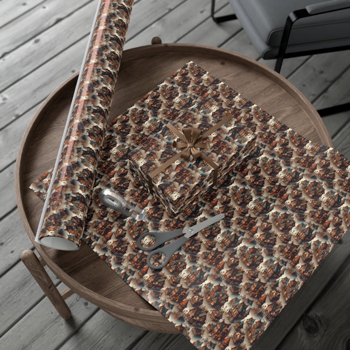 Neighborhood D&D Style Gift Wrap - Home Decor | ShirtyAgents