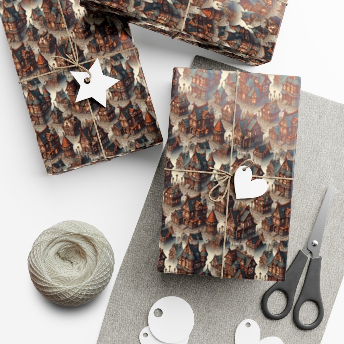 Neighborhood D&D Style Gift Wrap - Home Decor | ShirtyAgents