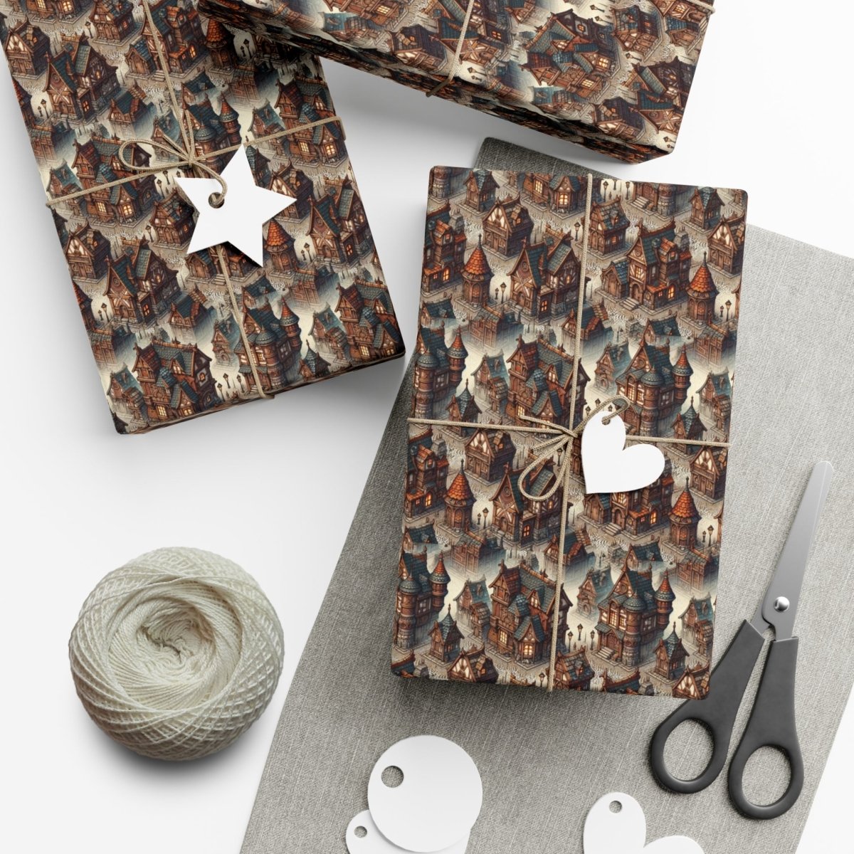 Neighborhood D&D Style Gift Wrap - Home Decor | ShirtyAgents