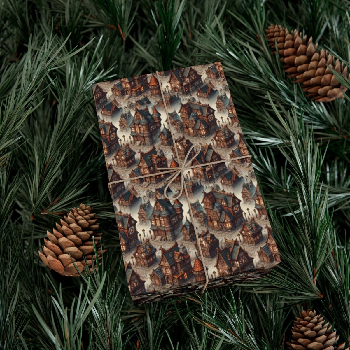 Neighborhood D&D Style Gift Wrap - Home Decor | ShirtyAgents