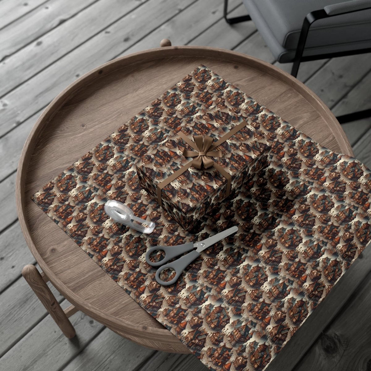 Neighborhood D&D Style Gift Wrap - Home Decor | ShirtyAgents