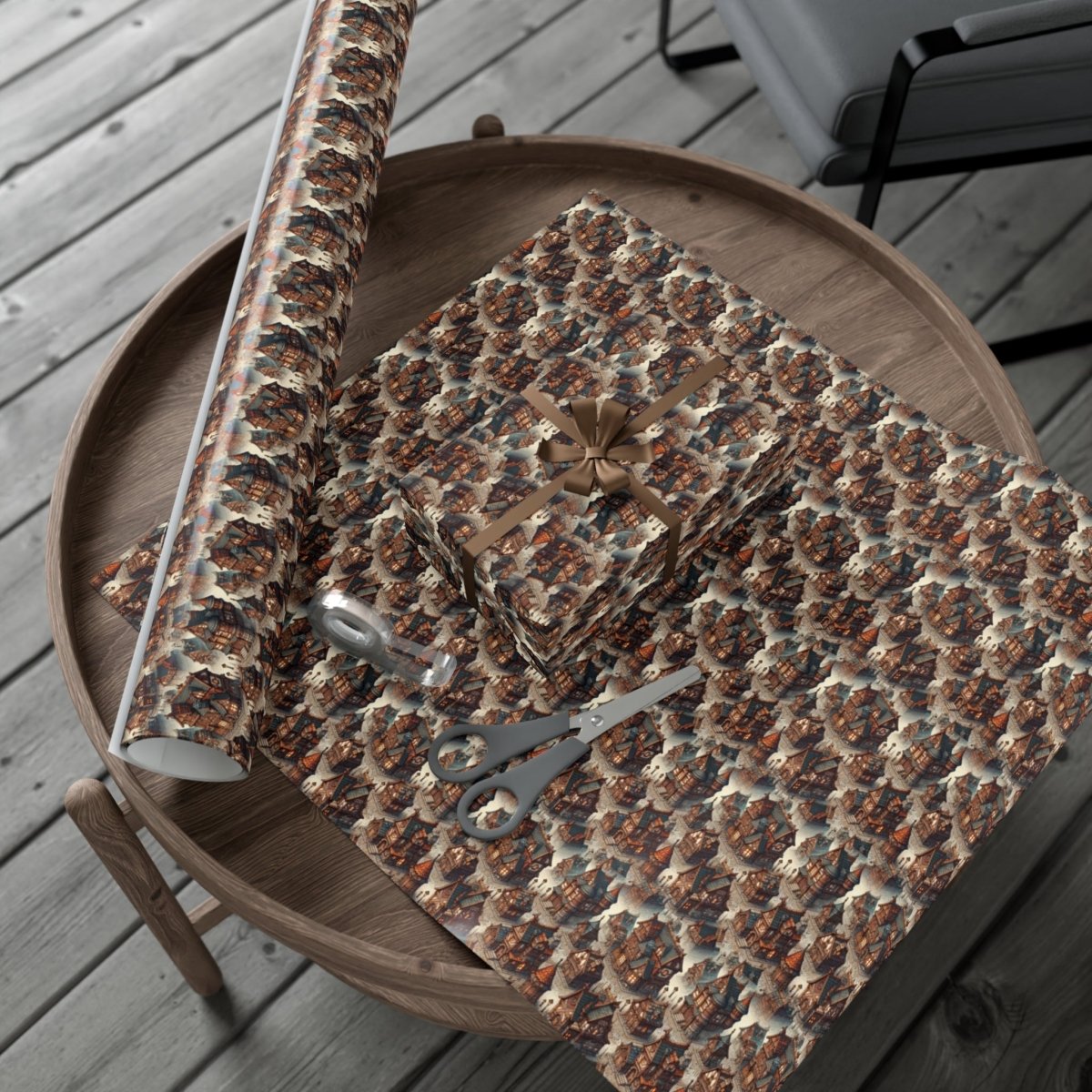 Neighborhood D&D Style Gift Wrap - Home Decor | ShirtyAgents