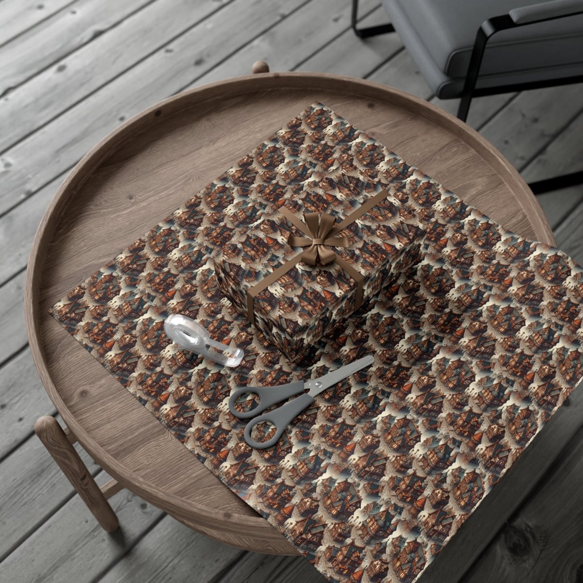 Neighborhood D&D Style Gift Wrap - Home Decor | ShirtyAgents