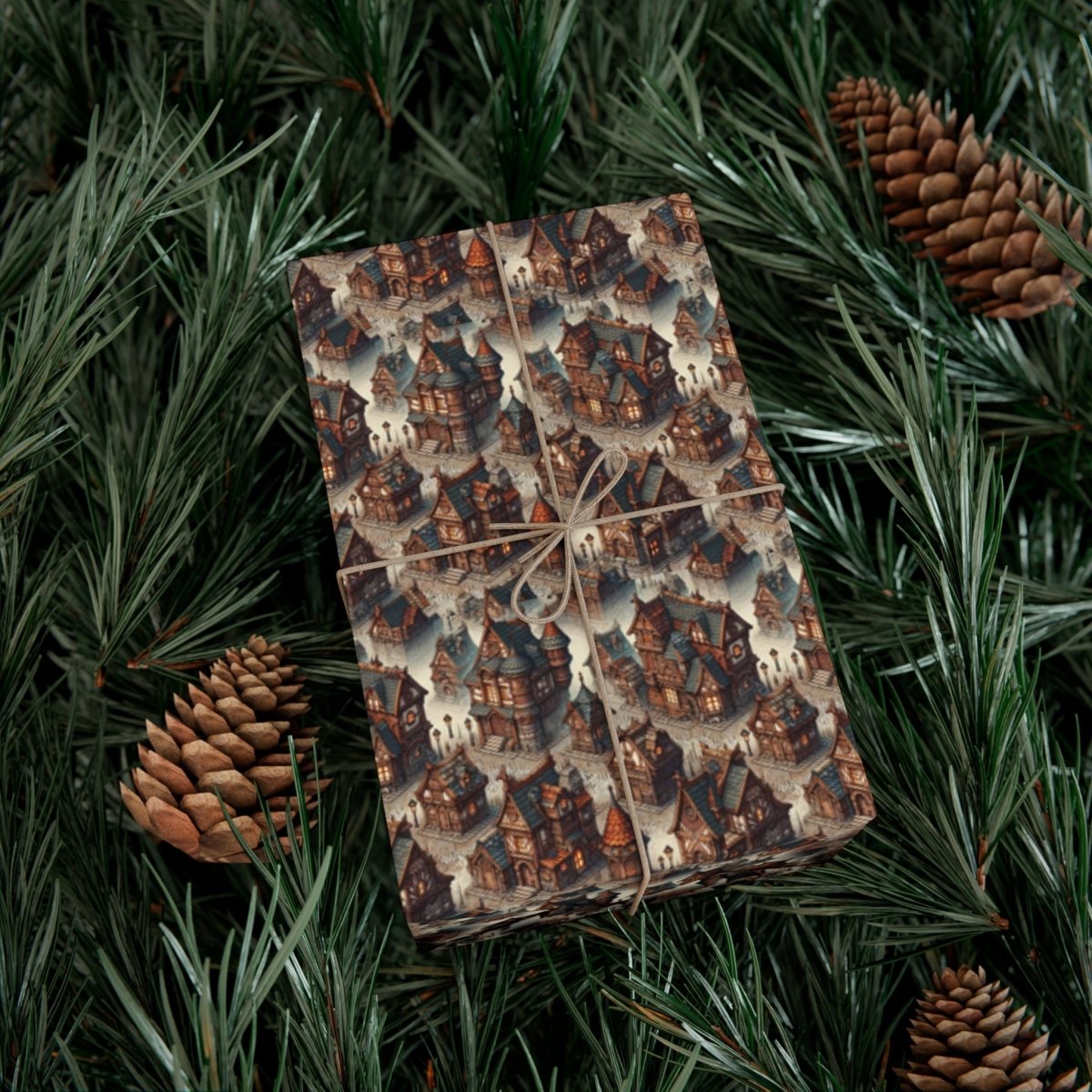 Neighborhood D&D Style Gift Wrap - Home Decor | ShirtyAgents