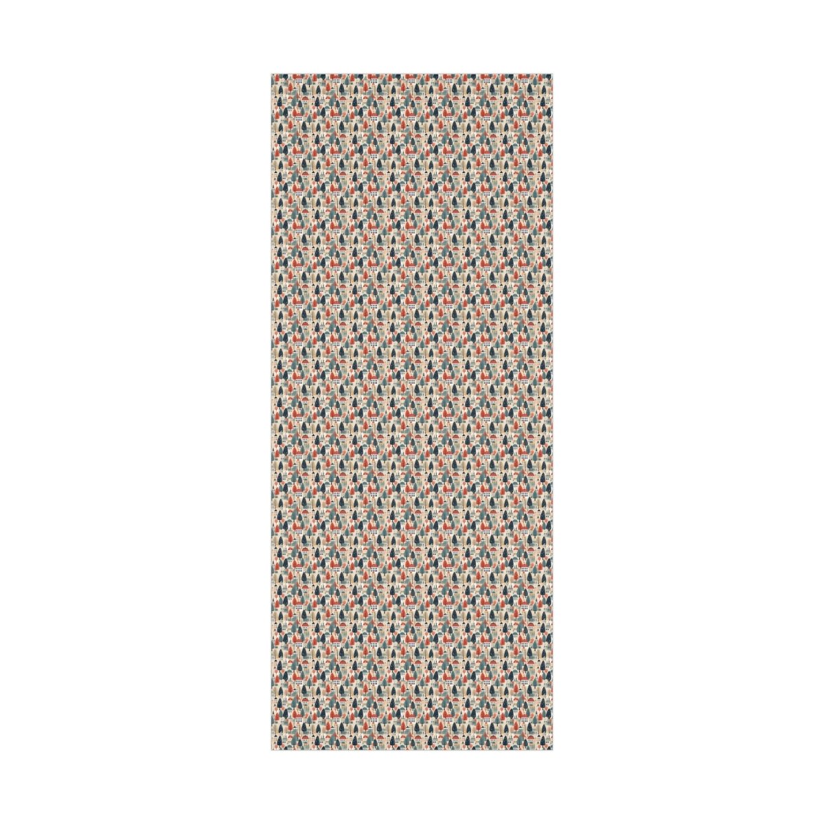 Neighborhood Full of Houses Minimalist Style Gift Wrap - Home Decor | ShirtyAgents