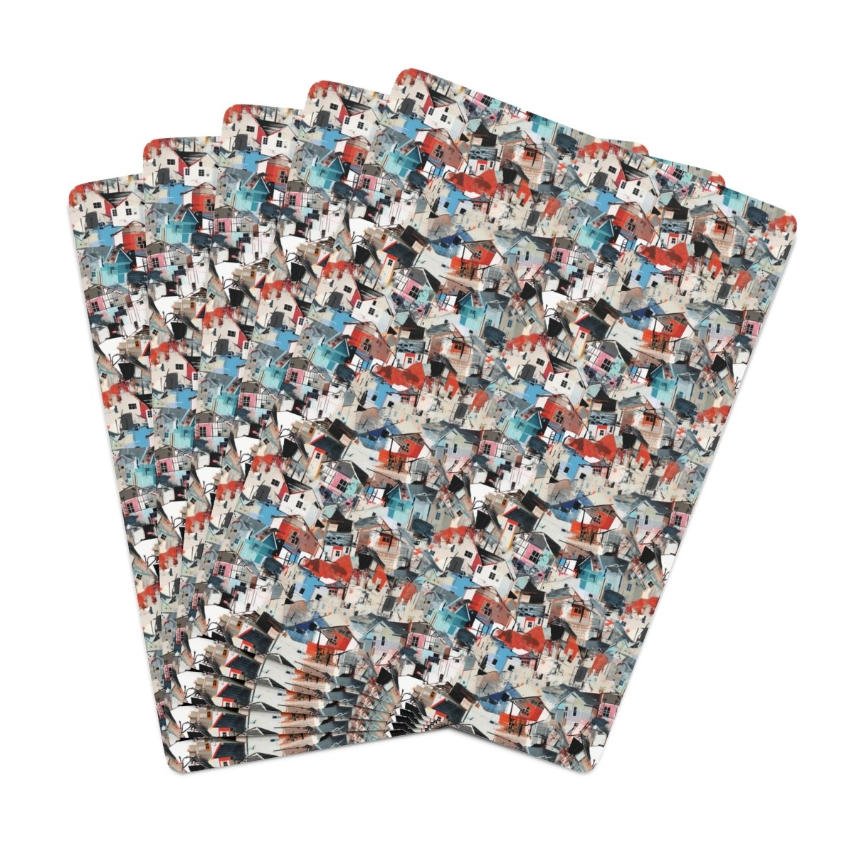 Neighorhood Collage Trash Polka Card Deck - Paper products | ShirtyAgents