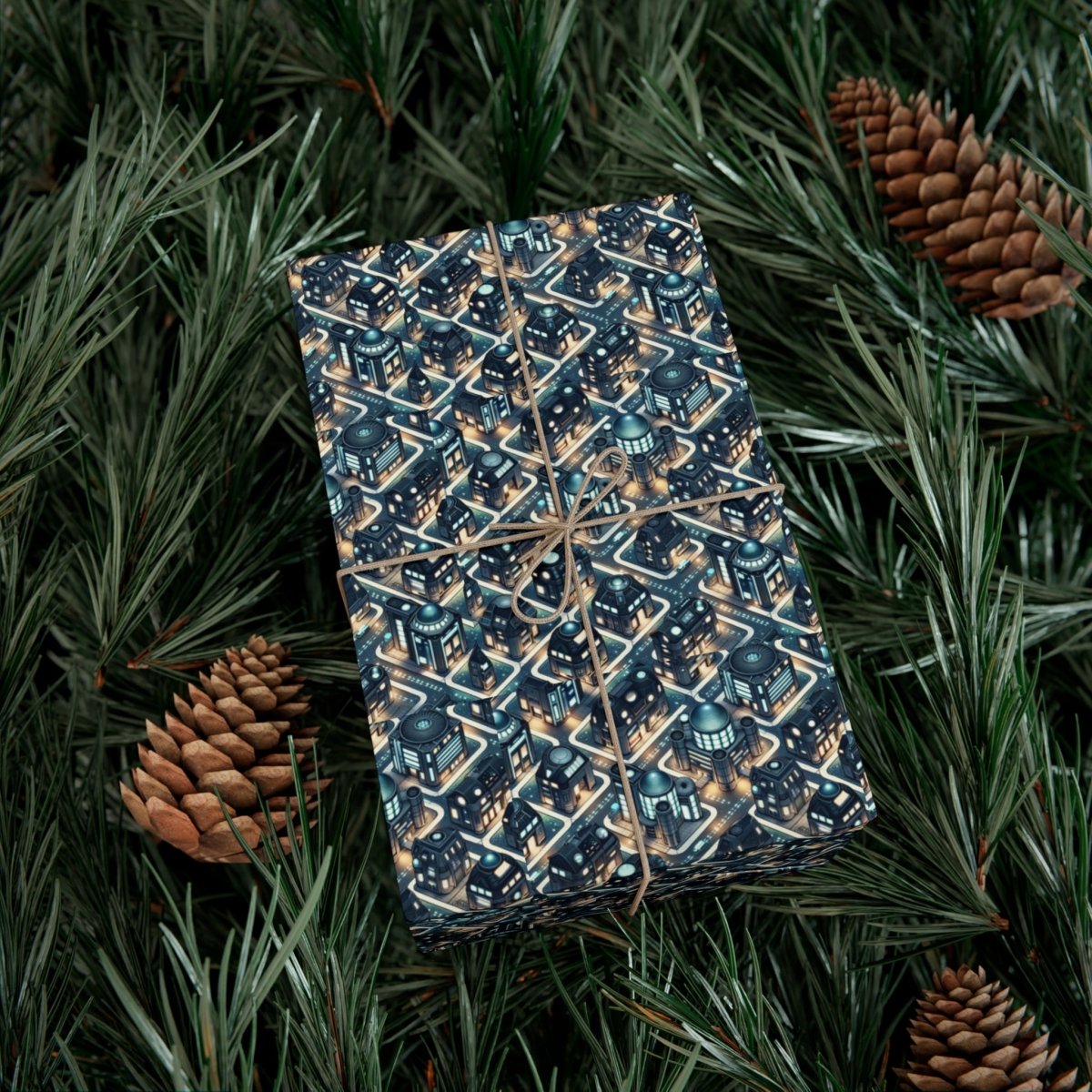 Nemesis Tabletop Style Neighborhood Gift Wrap - Home Decor | ShirtyAgents