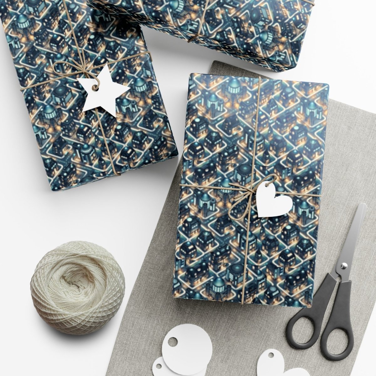 Nemesis Tabletop Style Neighborhood Gift Wrap - Home Decor | ShirtyAgents