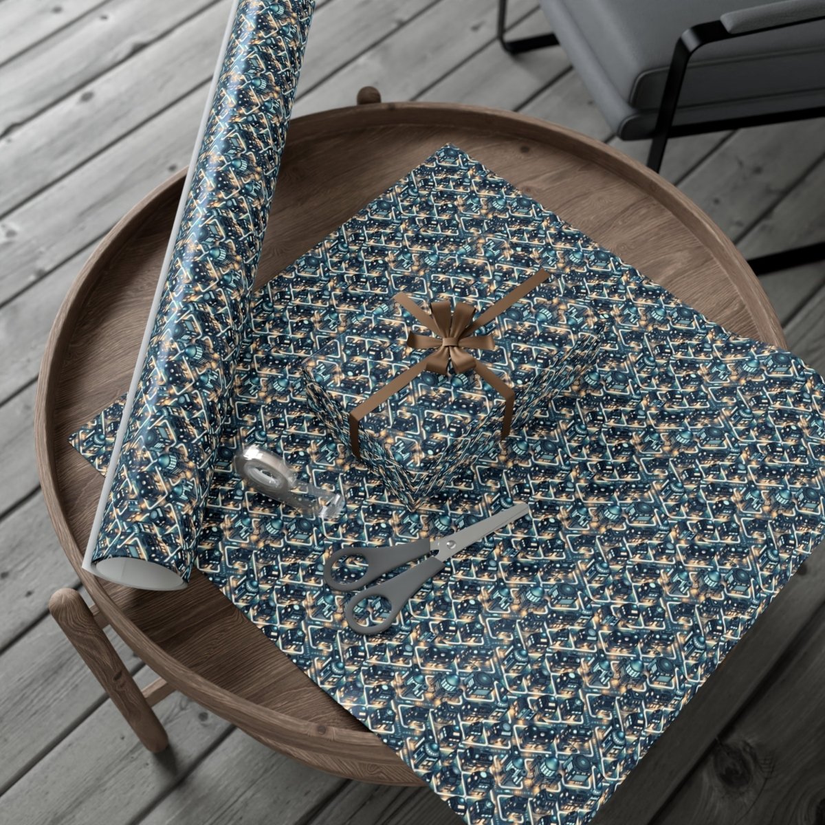 Nemesis Tabletop Style Neighborhood Gift Wrap - Home Decor | ShirtyAgents