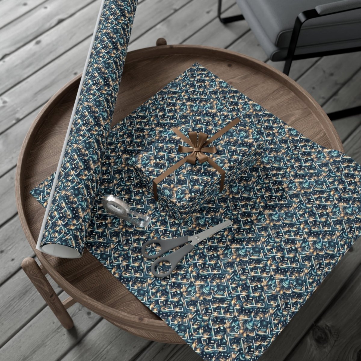 Nemesis Tabletop Style Neighborhood Gift Wrap - Home Decor | ShirtyAgents