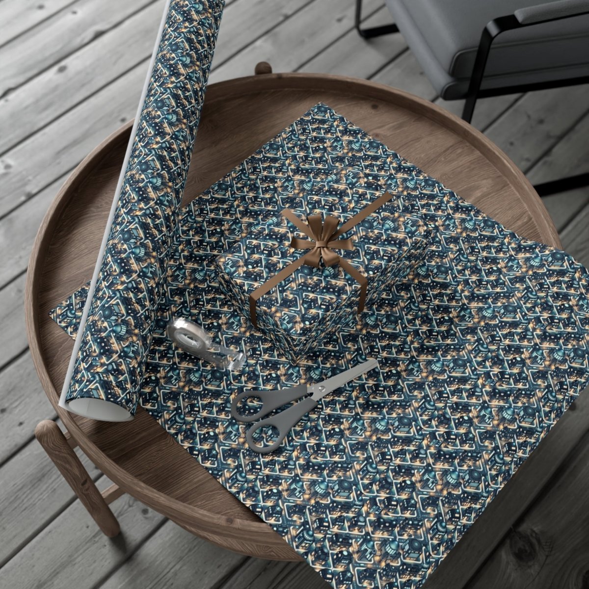 Nemesis Tabletop Style Neighborhood Gift Wrap - Home Decor | ShirtyAgents