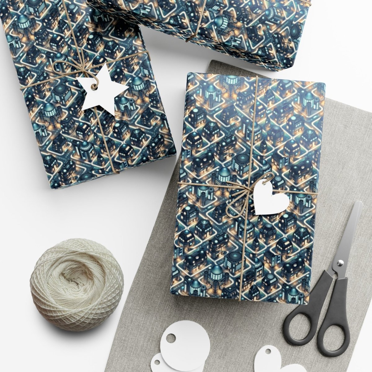 Nemesis Tabletop Style Neighborhood Gift Wrap - Home Decor | ShirtyAgents