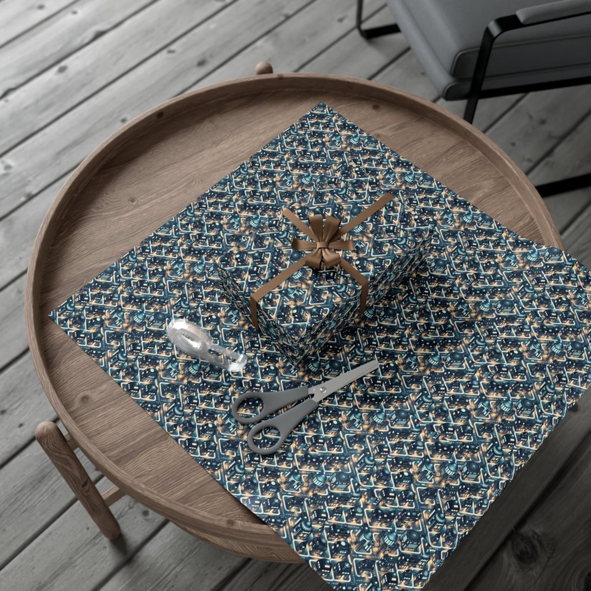 Nemesis Tabletop Style Neighborhood Gift Wrap - Home Decor | ShirtyAgents