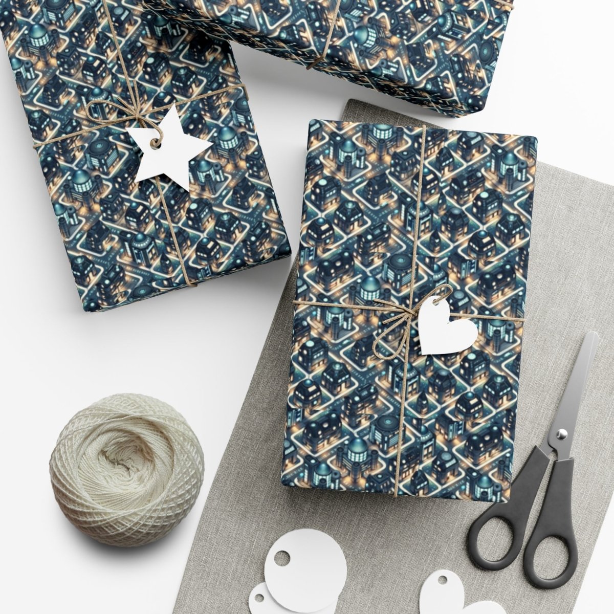Nemesis Tabletop Style Neighborhood Gift Wrap - Home Decor | ShirtyAgents