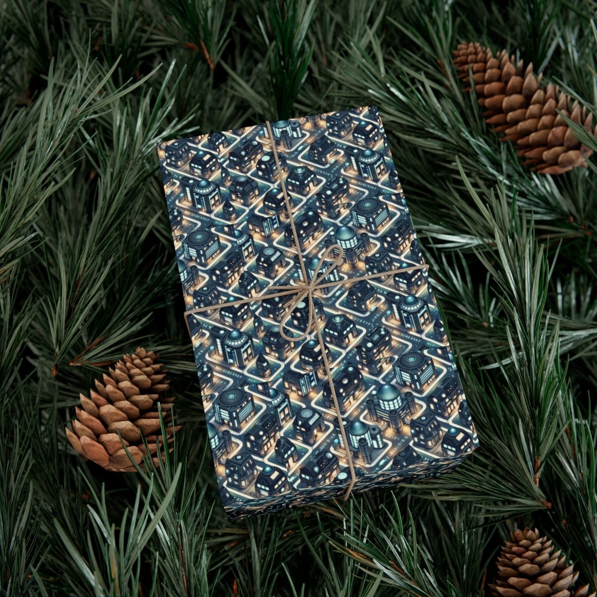 Nemesis Tabletop Style Neighborhood Gift Wrap - Home Decor | ShirtyAgents