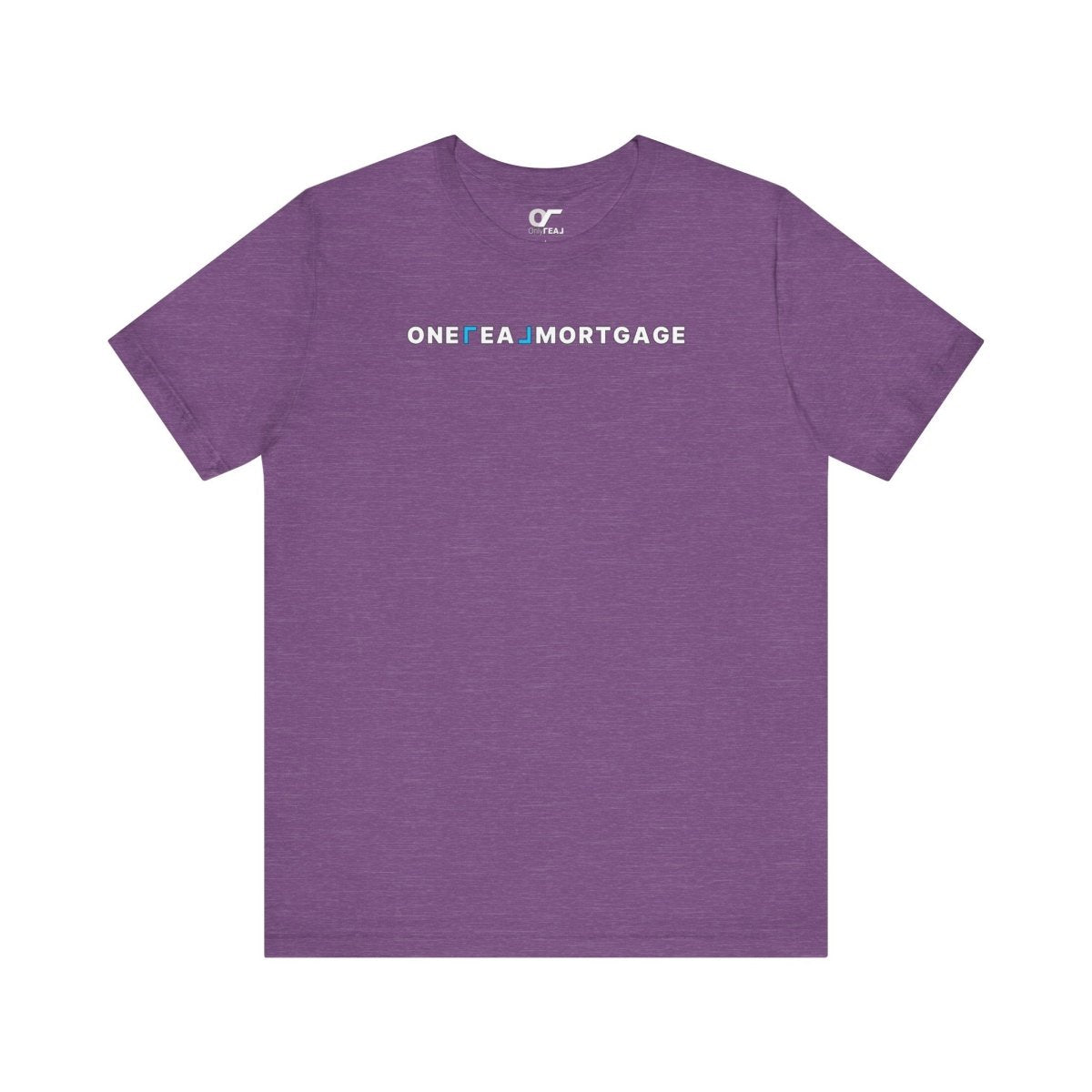 ONE REAL Mortgage Contrast Logo Text - T-Shirt | ShirtyAgents