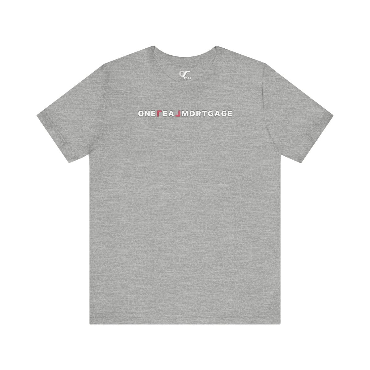 ONE REAL Mortgage Contrast Logo Text - T-Shirt | ShirtyAgents