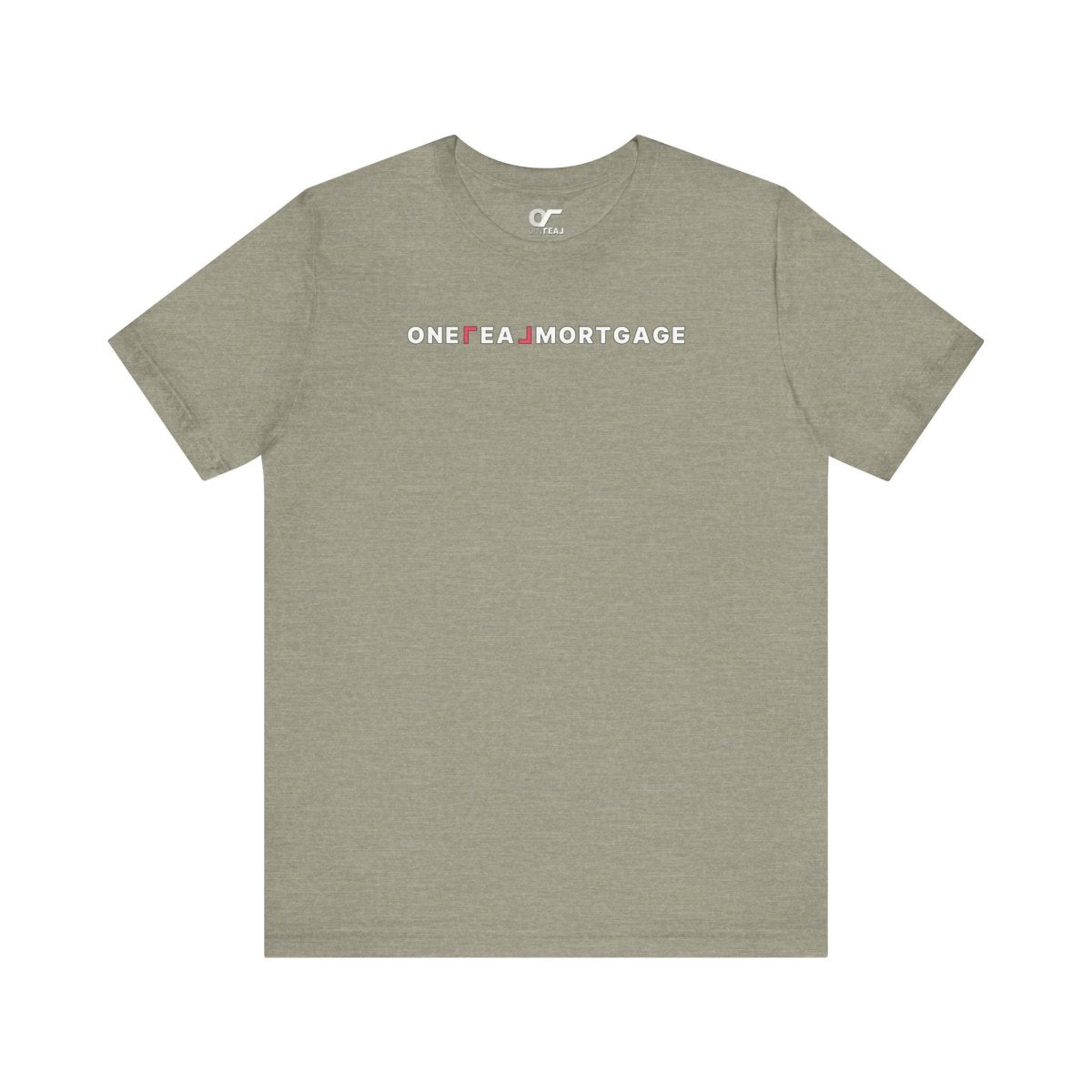 ONE REAL Mortgage Contrast Logo Text - T-Shirt | ShirtyAgents