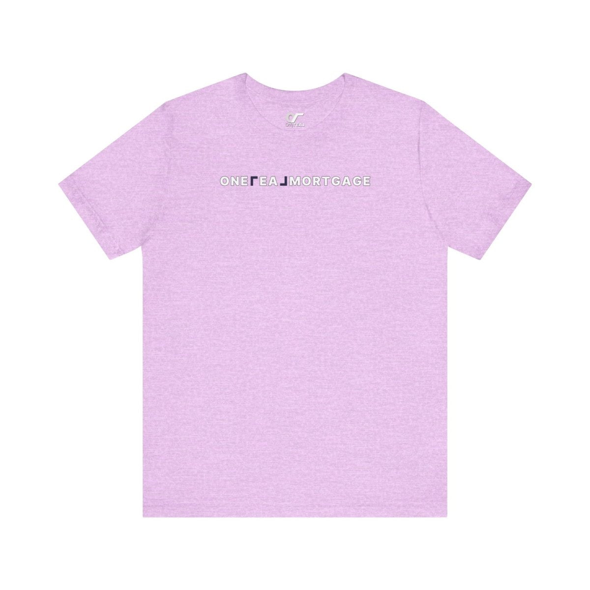 ONE REAL Mortgage Contrast Logo Text - T-Shirt | ShirtyAgents