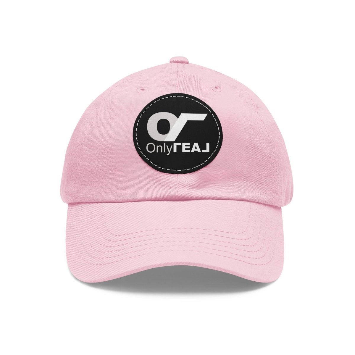ONLY REAL Fans Hat with Leather Patch - Hats | ShirtyAgents