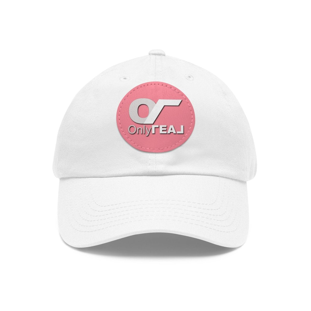 ONLY REAL Fans Hat with Leather Patch - Hats | ShirtyAgents