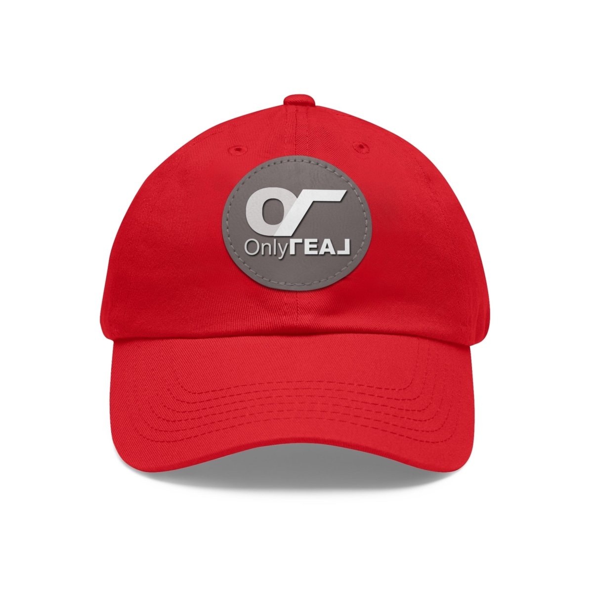 ONLY REAL Fans Hat with Leather Patch - Hats | ShirtyAgents
