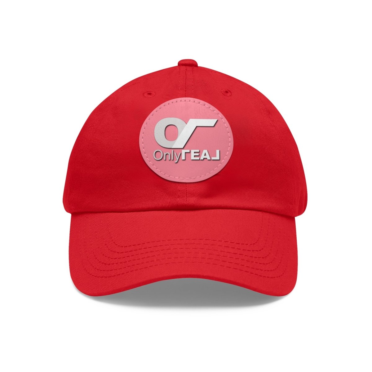 ONLY REAL Fans Hat with Leather Patch - Hats | ShirtyAgents