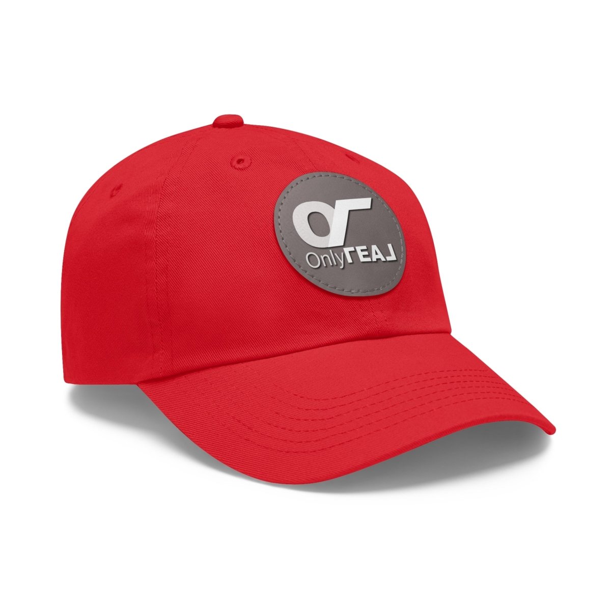 ONLY REAL Fans Hat with Leather Patch - Hats | ShirtyAgents