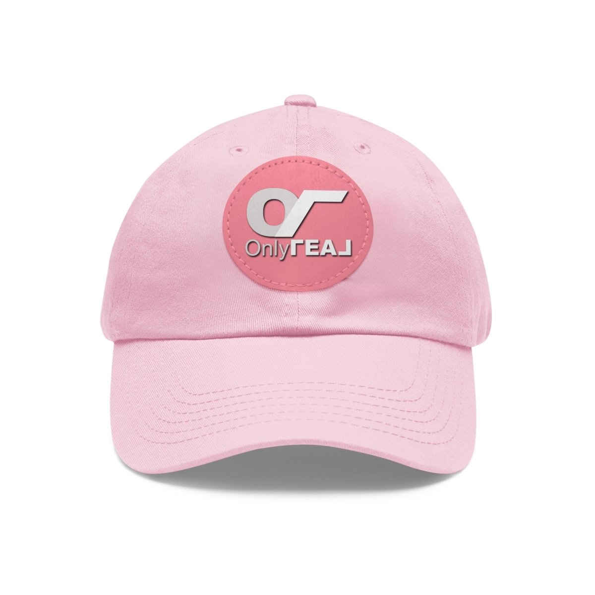 ONLY REAL Fans Hat with Leather Patch - Hats | ShirtyAgents