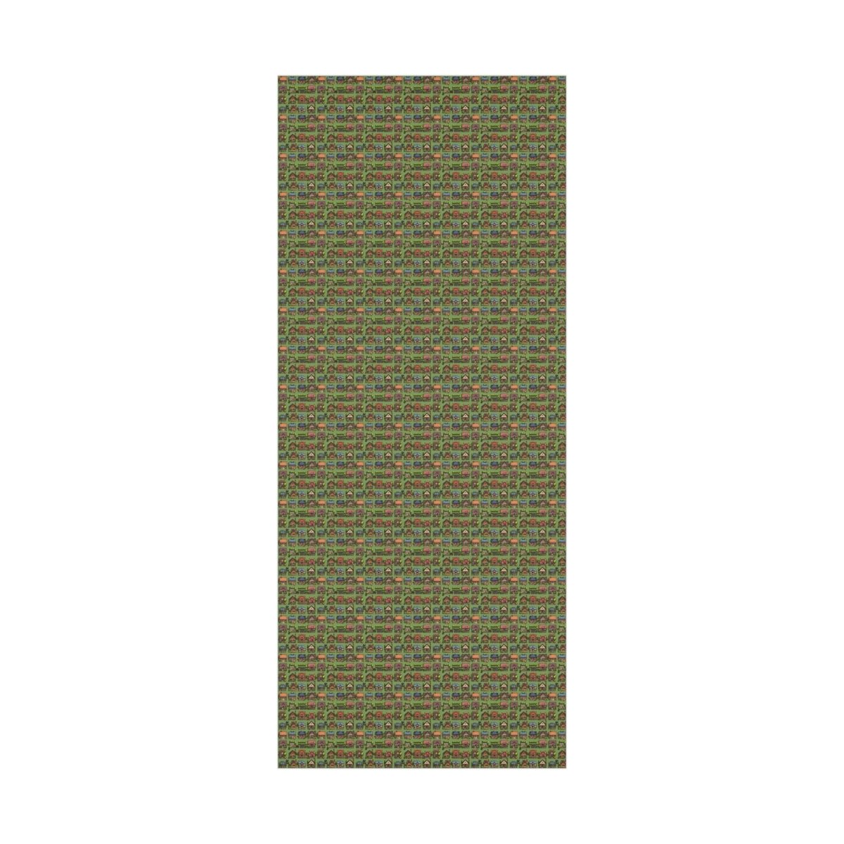 Pixelated Neighborhood Gift Wrap - Home Decor | ShirtyAgents