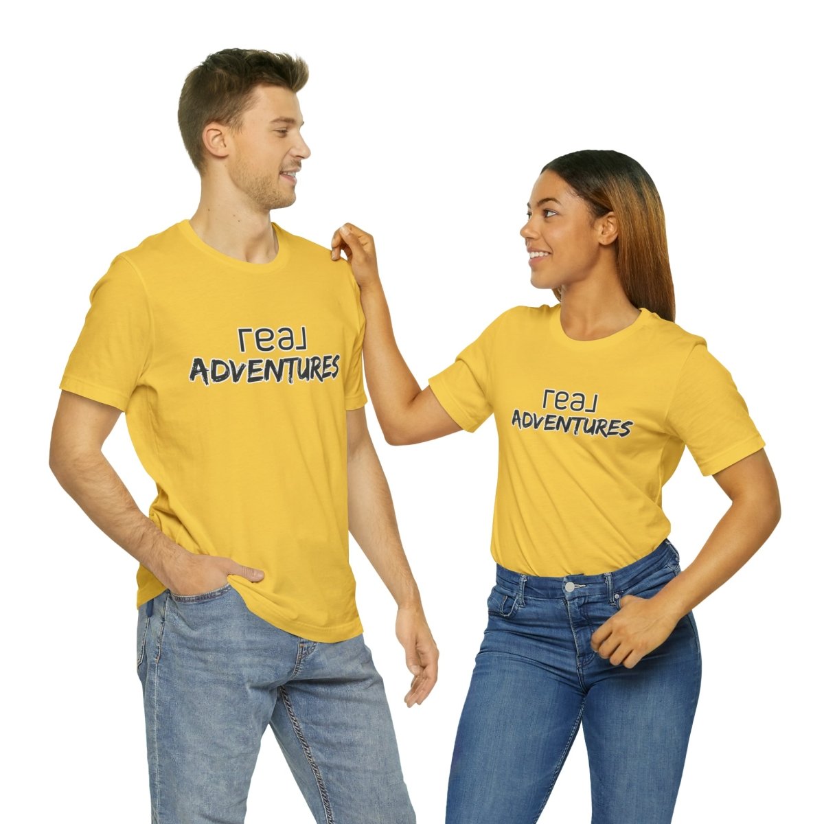 REAL Adventures Grey - T-Shirt | ShirtyAgents