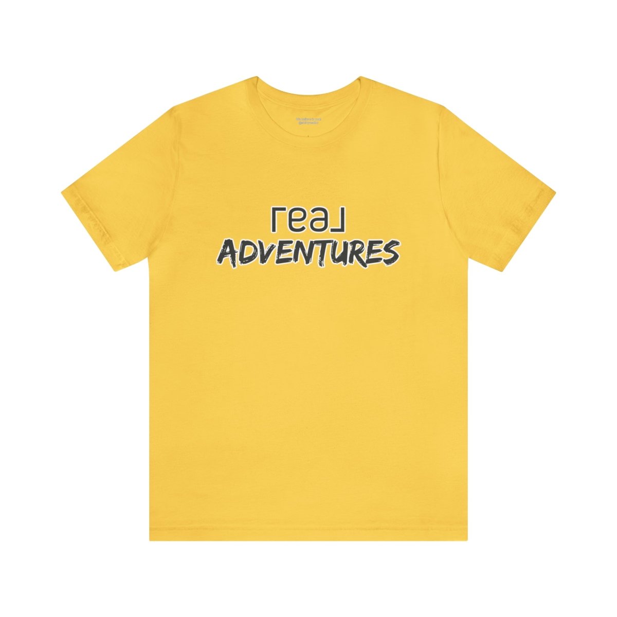 REAL Adventures Grey - T-Shirt | ShirtyAgents