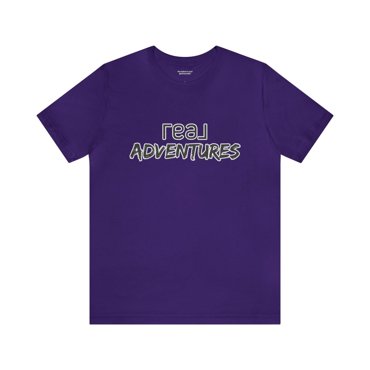 REAL Adventures Grey - T-Shirt | ShirtyAgents
